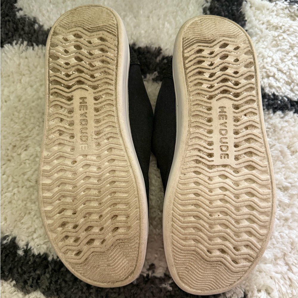Hey Dudes - Wendy Rise in Black Size 7 - Picture 5 of 5